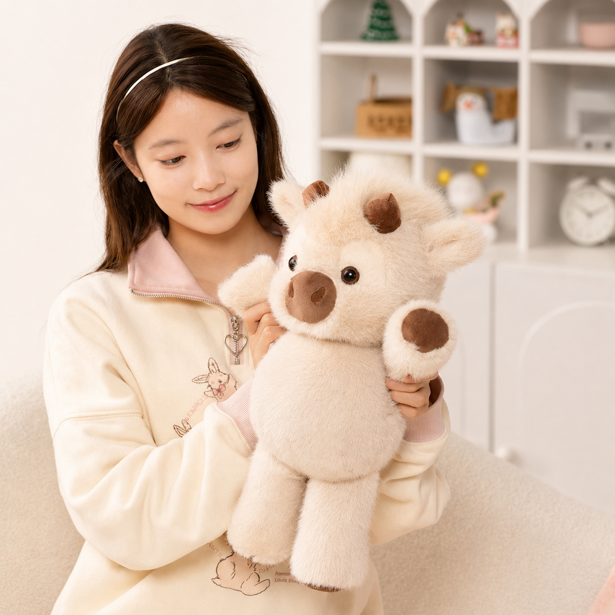 누누팝® 달리는 송아지 인형