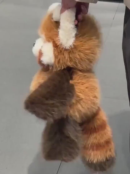 누누팝® 달리는 레서판다 인형